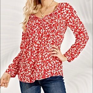 Suzanne Betro Floral Blouse